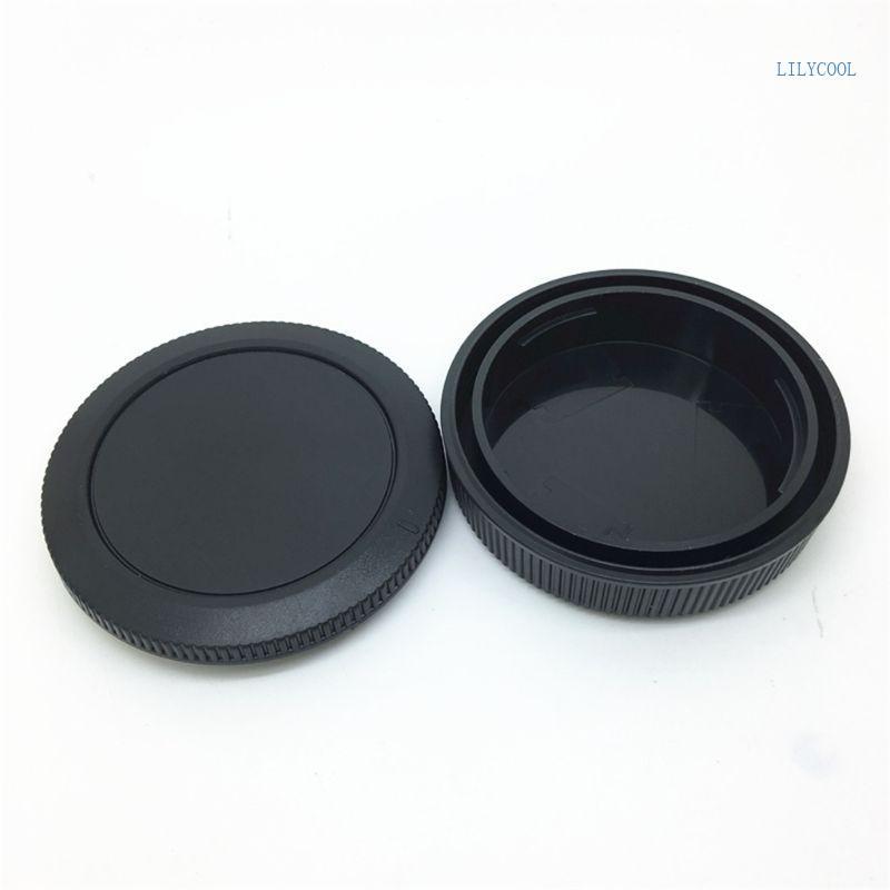 CH ฝาครอบเลนส์ด้านหลัง RF + ฝาครอบกล้องด้านหน้าสําหรับกล้อง R RP RF Mount เลนส์เปลี่ยน RF R-F-5