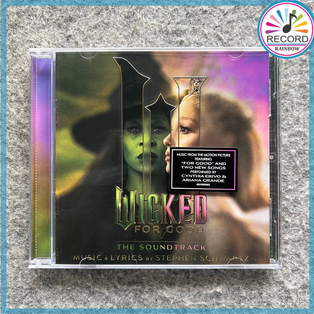Ariana Grande Stephen Schwartz Wicked: For Good Original CD Album [Sealed] Brand New