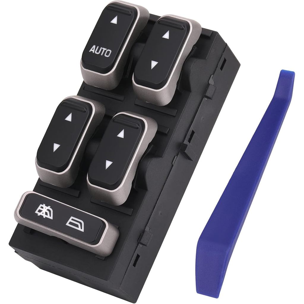 Obaee ด้านหน้าซ้ายไดร์เวอร์ด้านข้าง Master Window Switch ใช้งานร่วมกับ Lincoln Town Car 2003 2004 20
