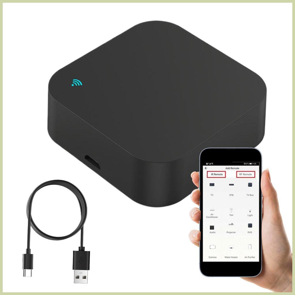 WiFi IR Control Hub สมาร์ทโฮม IR Remote สําหรับเครื่องปรับอากาศอุปกรณ์บ้านแบบพกพาอุปกรณ์เสริมสําหรับ