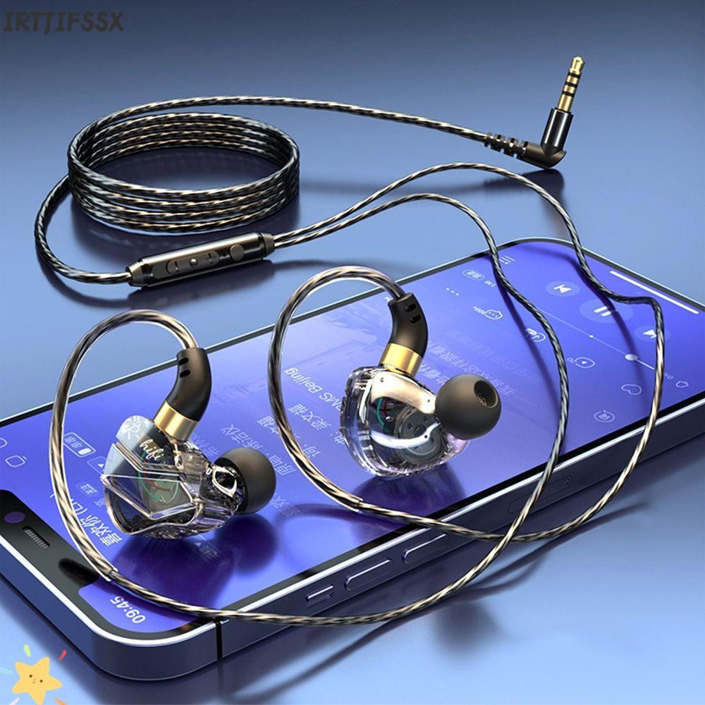 หูฟัง IRTJIFSSX HIFI In Ear ชุดหูฟังกีฬาแบบมีสาย