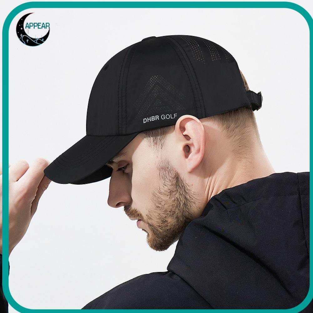APPEAR Peaked Cap, Mesh Anti-UV Baseball Cap, Breathable Quick Drying Dad Cap
