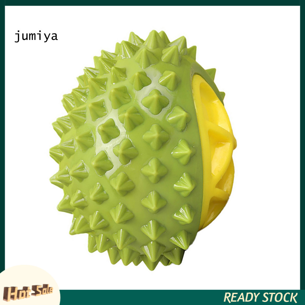 Spky Dog Chew Toy Durian Dog Chew Toy – Spiry ทําความสะอาดฟันของเล่นทนทานสําหรับ Aggressive Chewers 