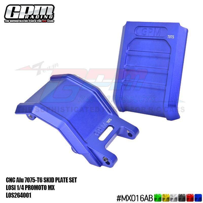 LOSI-1/4 Motorcycle Promoto-MX Aluminium Alloy 7075 ชุดแผ่นกันลื่น