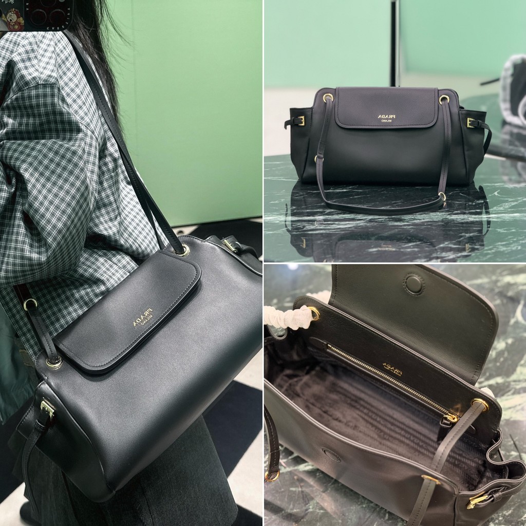 Pre order ราคา7500 PD 1BD403 กระเป๋าสะพายข้าง หนังแท้ 100% size30*20*14cm