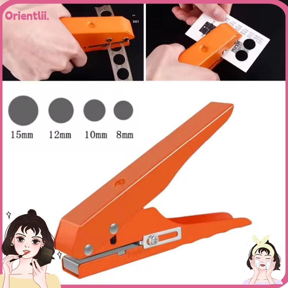 เครื่องมือเจาะขอบ Banding ORIENTTK คีมเจาะ ทนทาน ตัดกระดาษ สําหรับงานไม้ บัตรเครดิต กระดาษมุม