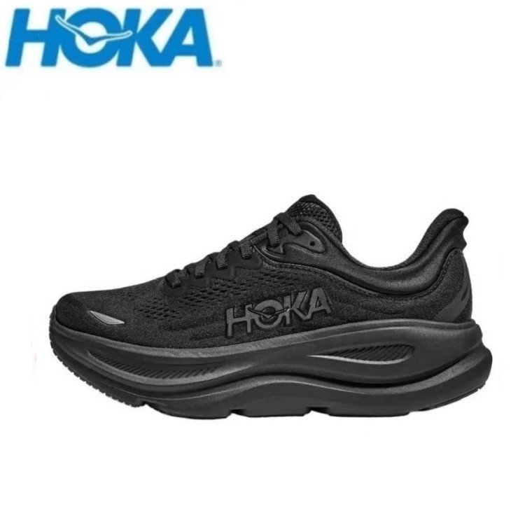 HOKA One Bondi 9 รองเท้าวิ่ง.Low-top สีดำ
