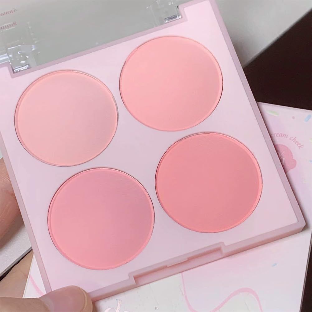 Pink Eyeshadow Eye Shadow Palette Makeup,blush Naturing-Looking, Long Lasting, Neutral Nudes EyeShad