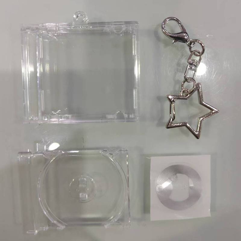 [Lostcorner]-mini NFC ฟังก์ชัน CD ดิสค์เคสมีให้เป็นสร้อยคอและตัวเก็บกุญแจ ของตกแต่งแบบ DYI [ใหม่]