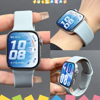 สายรัดข้อมือยางอ่อนสำหรับนาฬิกา forHuawei Watch Fit 5 4 3 / 5 Pro / 4 Pro สายรัดข้อมือซิลิโคนสำหรับ