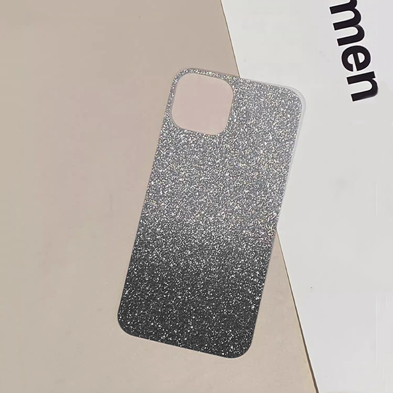 แฟชั่นผงกากเพชรสีสันสี่มุมป้องกันการตก เคส IPhone 16 11 12 13 15 14 Pro Max 7Plus X XS MAX XR 8 15 7 16 14 Plus SE 2020 ราคา ถูกที่สุด ดีลบีเคเค แกลเลอรีภาพที่ 6