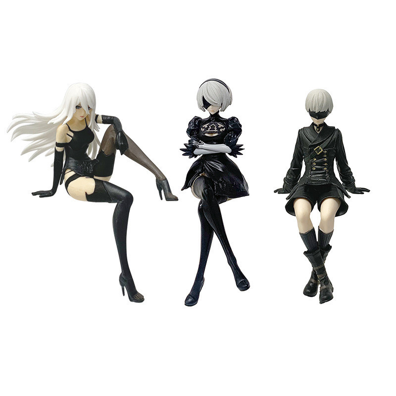 Yoerha 2B Miss Sister สาวสวย Yoerha A2 Nier Mechanical Era 9S รูปอะนิเมะตกแต่งตุ๊กตา 4.25