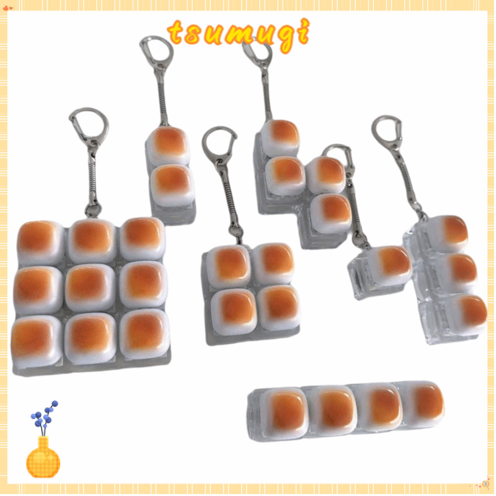 TSUMUGI ปุ่ม Keycap Fidget พวงกุญแจ,พร้อมไฟ DIY นิ้วคีย์บอร์ดหมวก,ผ่านคีย์เวลาปุ่มบรรเทาความเครียดปุ
