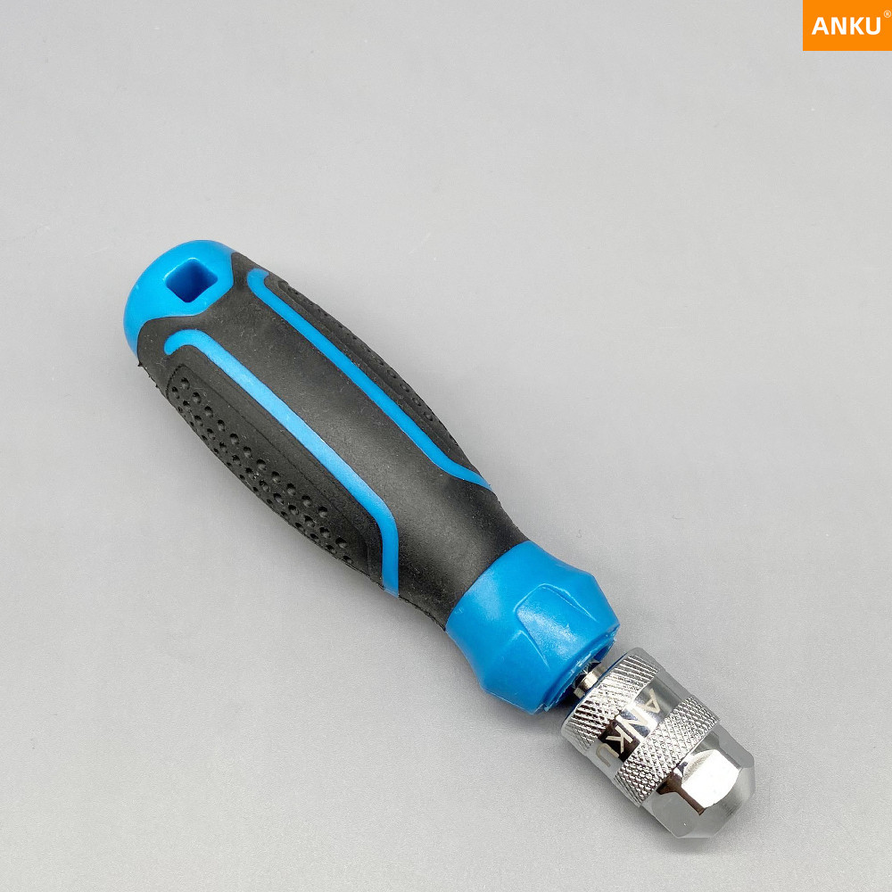 ANKU Blue 6.35 Batch Head Handle ไขควงสองหัวอเนกประสงค์ประแจไขควงอเนกประสงค์