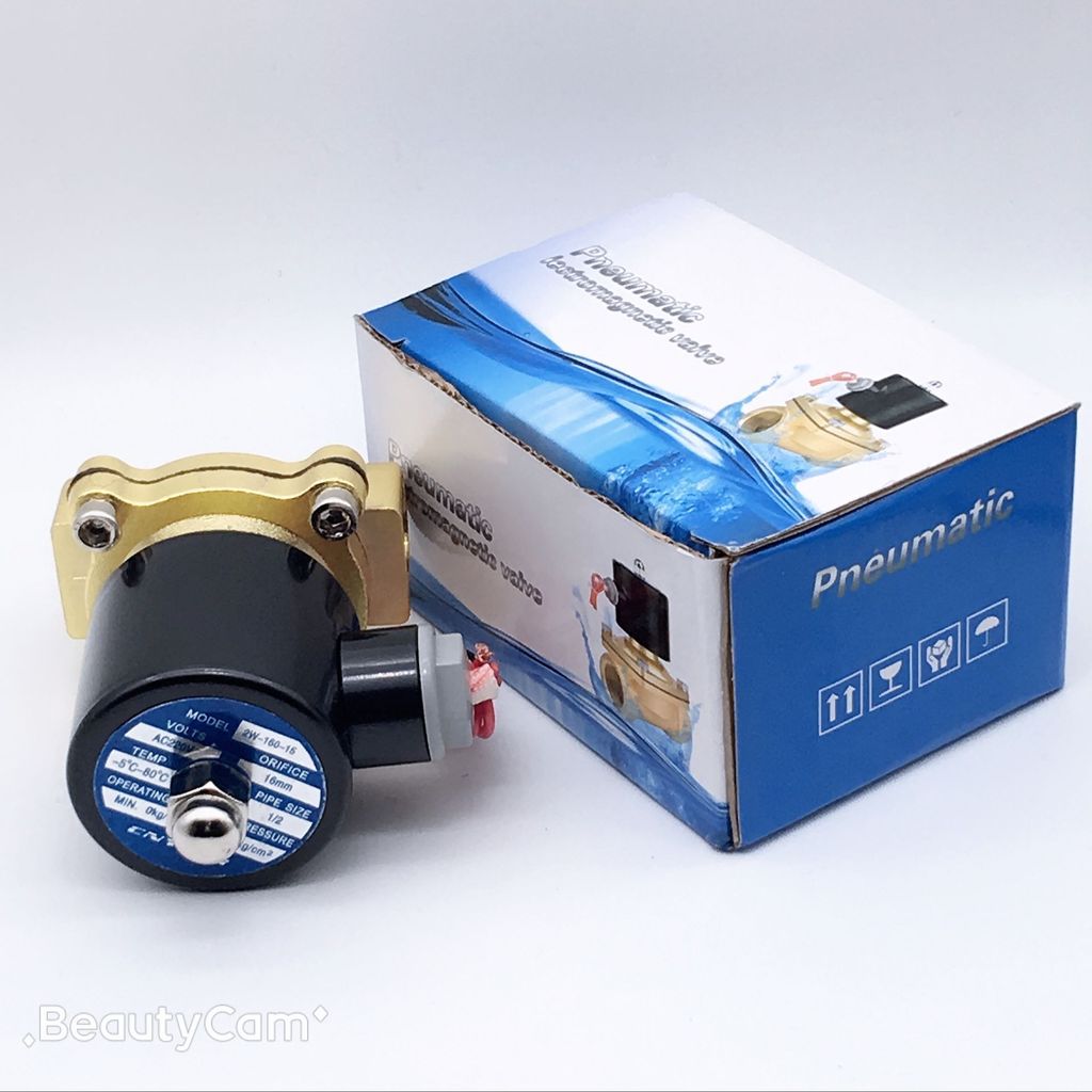 โซลินอยด์วาล์ว 2W-160-15 4 จุดวาล์วระบายน้ํา 2W-025-08 2W-040-10 2W-200-20250-25