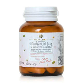 Moleculogy Gluta Pheo Mela Dietary Supplement Product 30 Tablets ผลิตภัณฑ์เสริมอาหาร โมเลกุลโลจี้ กลูต้า ฟีโอ เมลา.