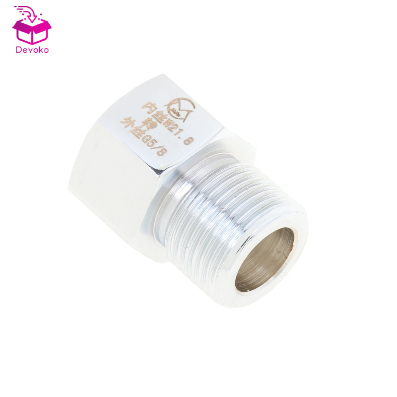 [chiwanji2mf] Aquarium CO2 Tank กระบอกอะแดปเตอร์แปลง Bolt Nut สําหรับตัวควบคุม Co2, W21.8 ถึง G5/8 ,