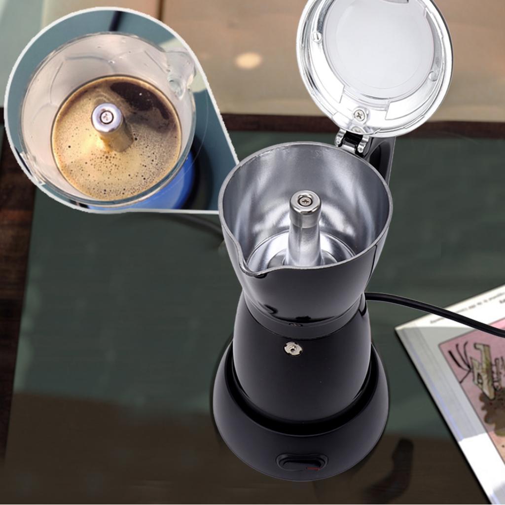 เครื่องชงกาแฟ Moka Pot ไฟฟ้า 480W สําหรับห้องครัว