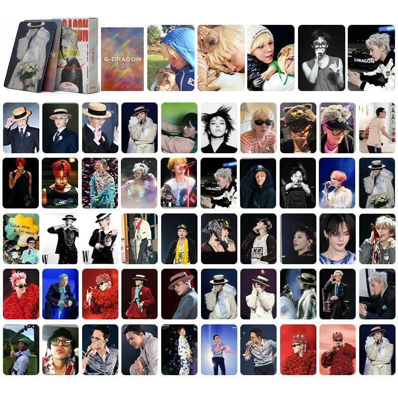 30-124pcs G-DRAGON GD Lomo Cards Übermensch POWER Stickers Holographic Photocards KWON JI YONG SOLO 