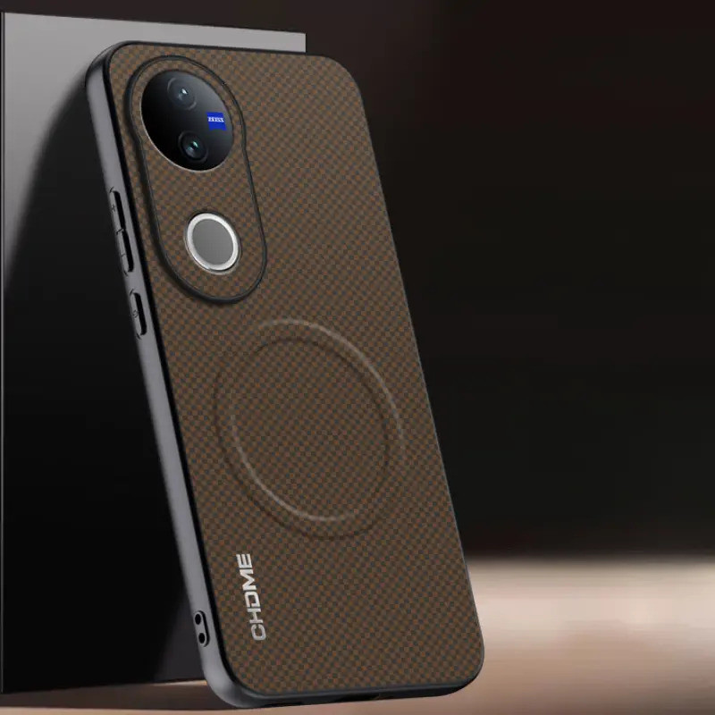 PU หนังแม่เหล็กสําหรับ Vivo V50 5G พื้นผิวปกหลังซิลิโคนป้องกันเคสโทรศัพท์สําหรับ Vivo V50 Vivo V50 C