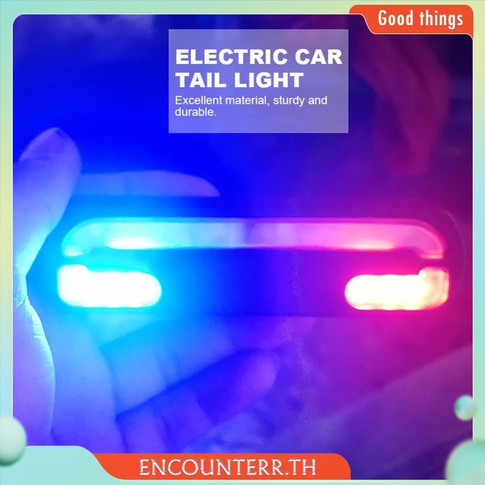 [encounter.th] 36V 48V 60V ไฟฟ้าจักรยานด้านหลังโคมไฟกันน้ํา LED ไฟเตือน E-bike ไฟท้าย