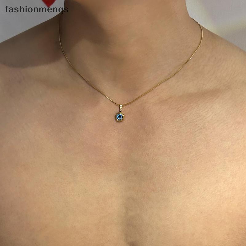 (GOOD) Angel Eyes Clavicle Chain Evil Eye Nelace สําหรับชายผู้หญิง Evil Eye Choker แฟชั่นเครื่องประดับ Evil Blue Eye Nelace ของขวัญ (ใหม่)