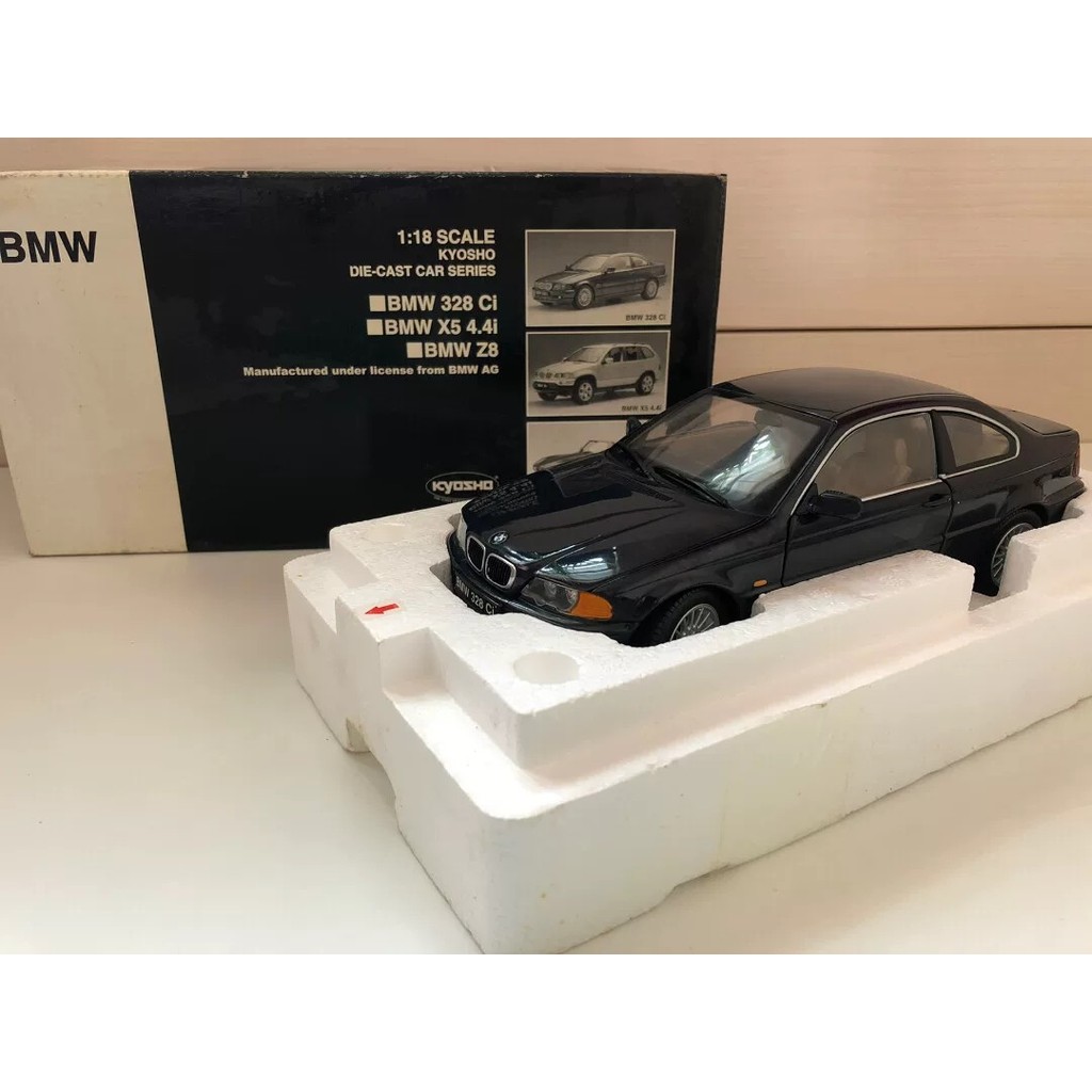 [สต๊อกพร้อม ถ้าคุณมีคําถามใดๆ ติดต่อ] kyosho kyosho BMW 328 Ci รุ่น 1/18 kyosho 1/