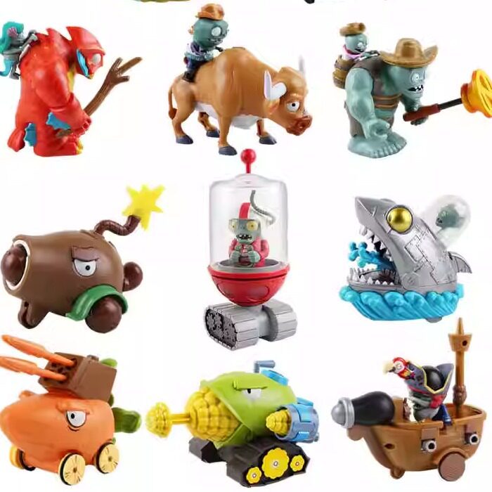 Plants vs Zombies Toys Western Giants Zombies boss Pull Back Shooter Boys