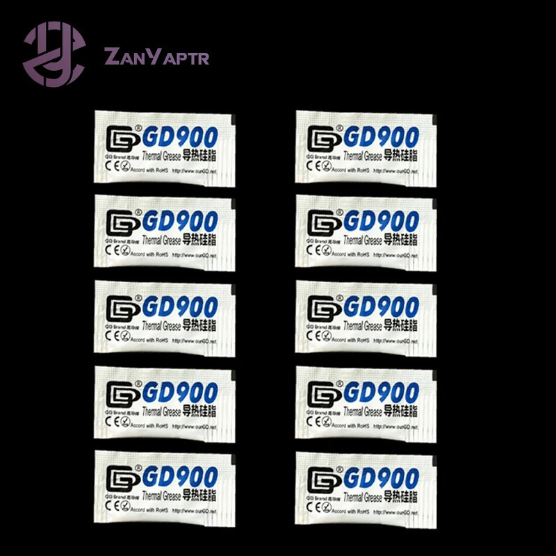 HB 5/10/20pcs จาระบีความร้อนสําหรับ Bambulab P1s Bambulab A1 Mini Thermal Paste GD900 สําหรับ Babamb