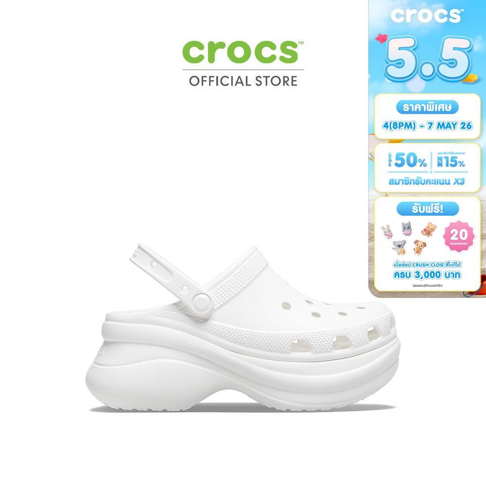 Crocs Bae Clog รีวิวรองเท้าลำลองผู้หญิง พื้นสูง 60 มม. สไตล์โดดเด่น