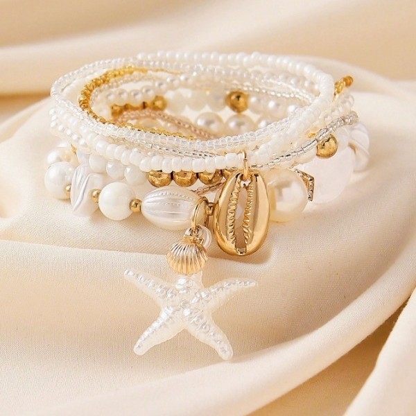 Beach Starfish Jewelry Fashion Ocean Wind Posy songshan.my20260505