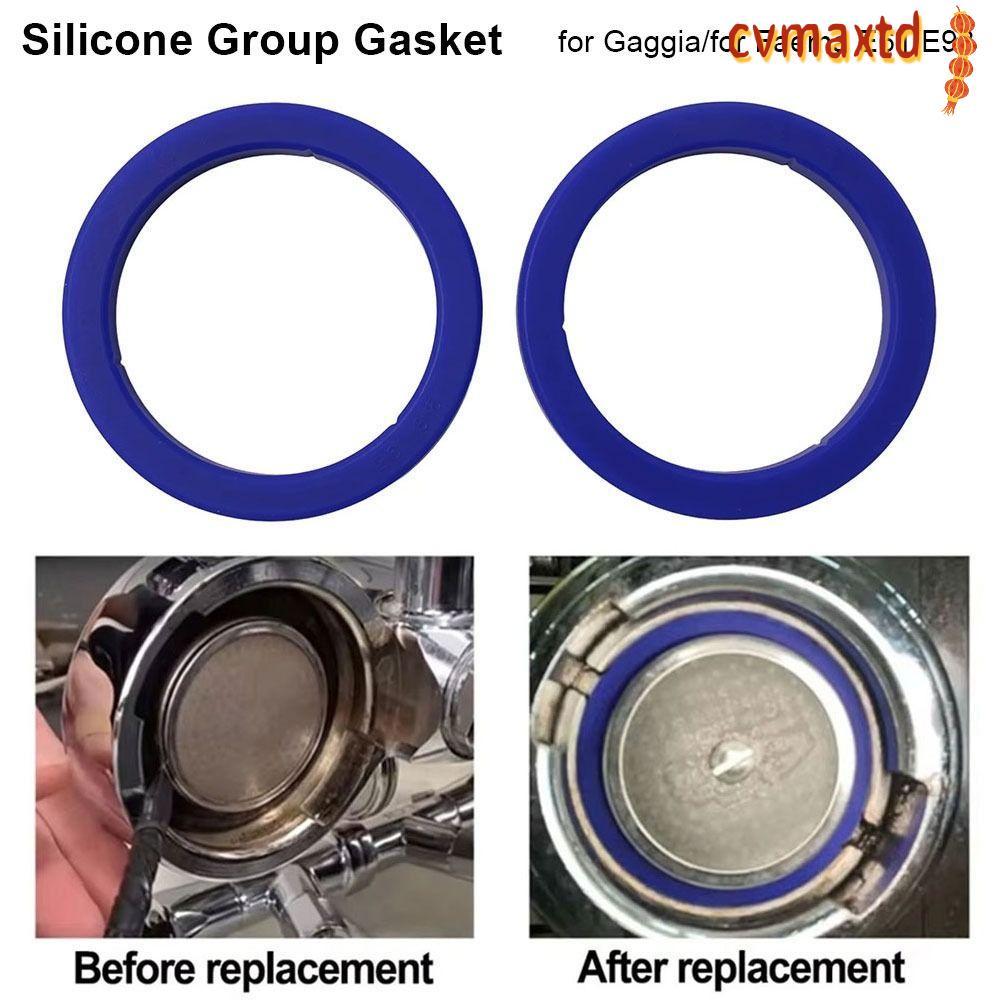 ICVMAX 1 ชิ้นปะเก็นกลุ่มซิลิโคน, E61 Leakproof Group Head Seal Kit, 8.5 มิลลิเมตร O-Ring ปะเก็น Coff