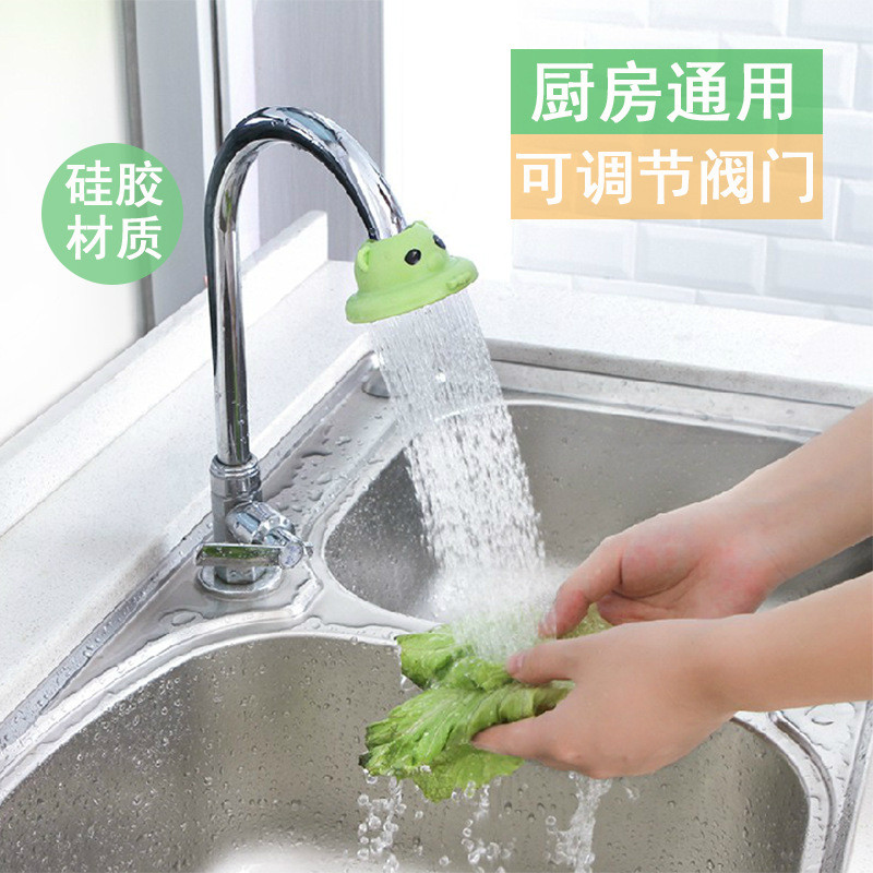 Faucet Splash-Proof Faucet Extender Filter ก๊อกน้ําห้องครัว Water Saver Sprinkler Faucet Filter