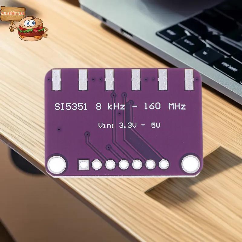 Sun Si5351 Clo เครื่องกําเนิดไฟฟ้า Breakout Board โมดูล DC 3V-5V Si5351A เครื่องกําเนิดสัญญาณ Clo 8K