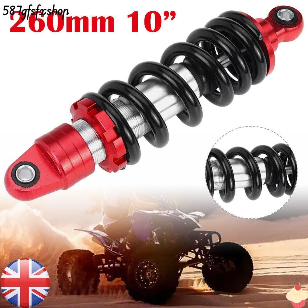 SWEETHOME จักรยาน Dirt Pit Absorber, ATV 26 280 มม. 11 รถจักรยานยนต์โช้คอัพหลัง, โลหะรถจักรยานยนต์อุปกรณ์เสริมสกู๊ตเตอร์ Suspension Dirt Pit