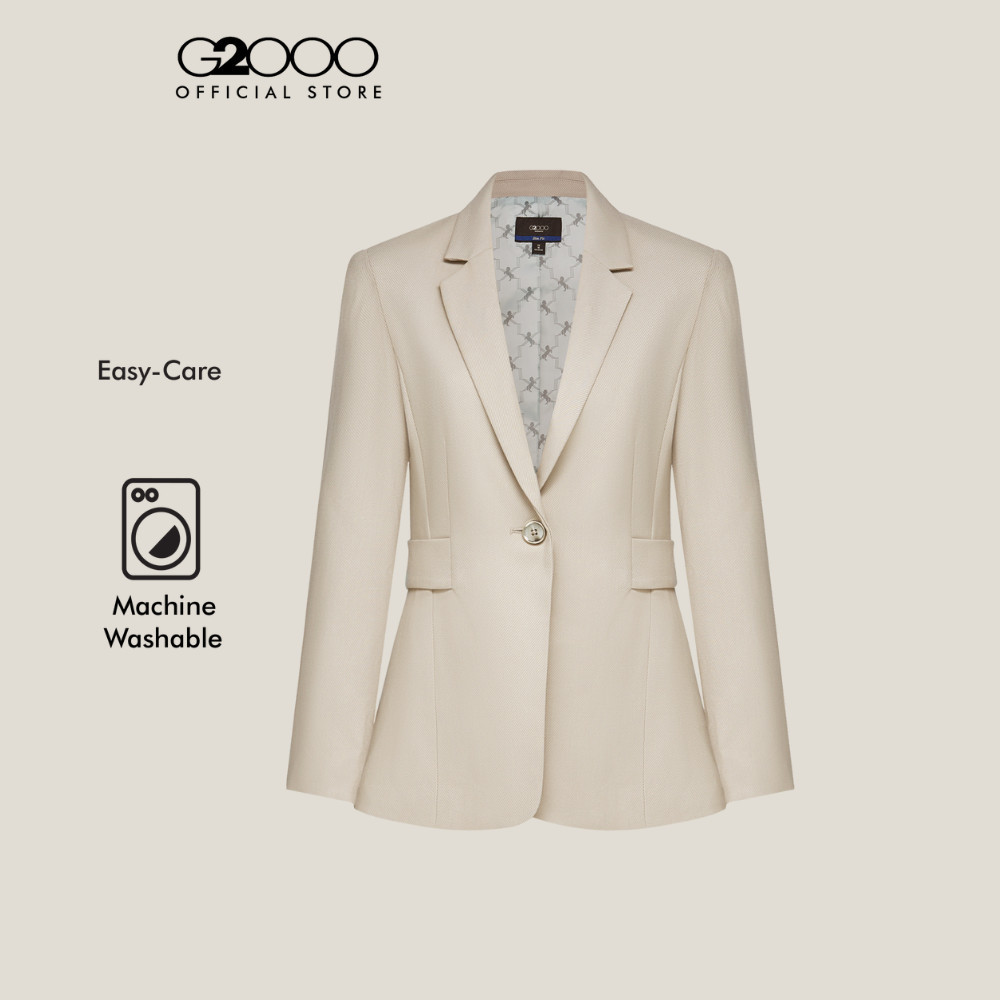 G2000 เสื้อสูทสำหรับผู้หญิง Slim Fit รุ่น 5621227316 BEIGE