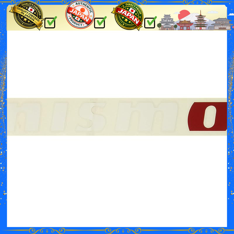 Nismo Logo Sticker (White) 99992-RN225