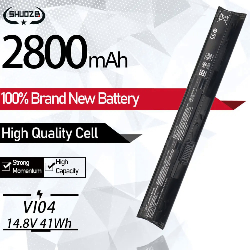 VI04 VIO4 Laptop Battery For HP ProBook 440/450 G2 Series 15-k000 756478-221 756478-851 HSTNN-DB6I H