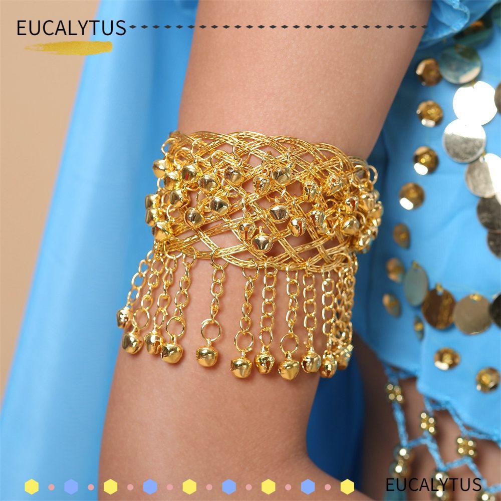 EUCALYTUSTH สร้อยข้อมือแขนด้านบนกําไลข้อมือทรงกลมตกแต่งแขน Bohemian Fashion Arm Chain