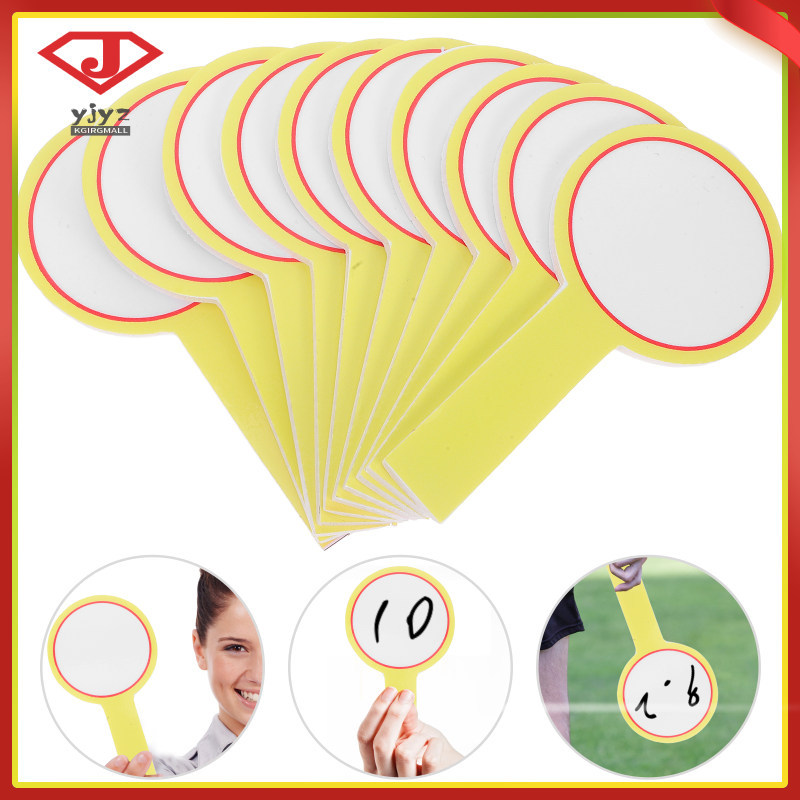 บอร์ดเกมลบแห้งสําหรับ Voting Auction Bidding Paddles yuanjingyouzhang