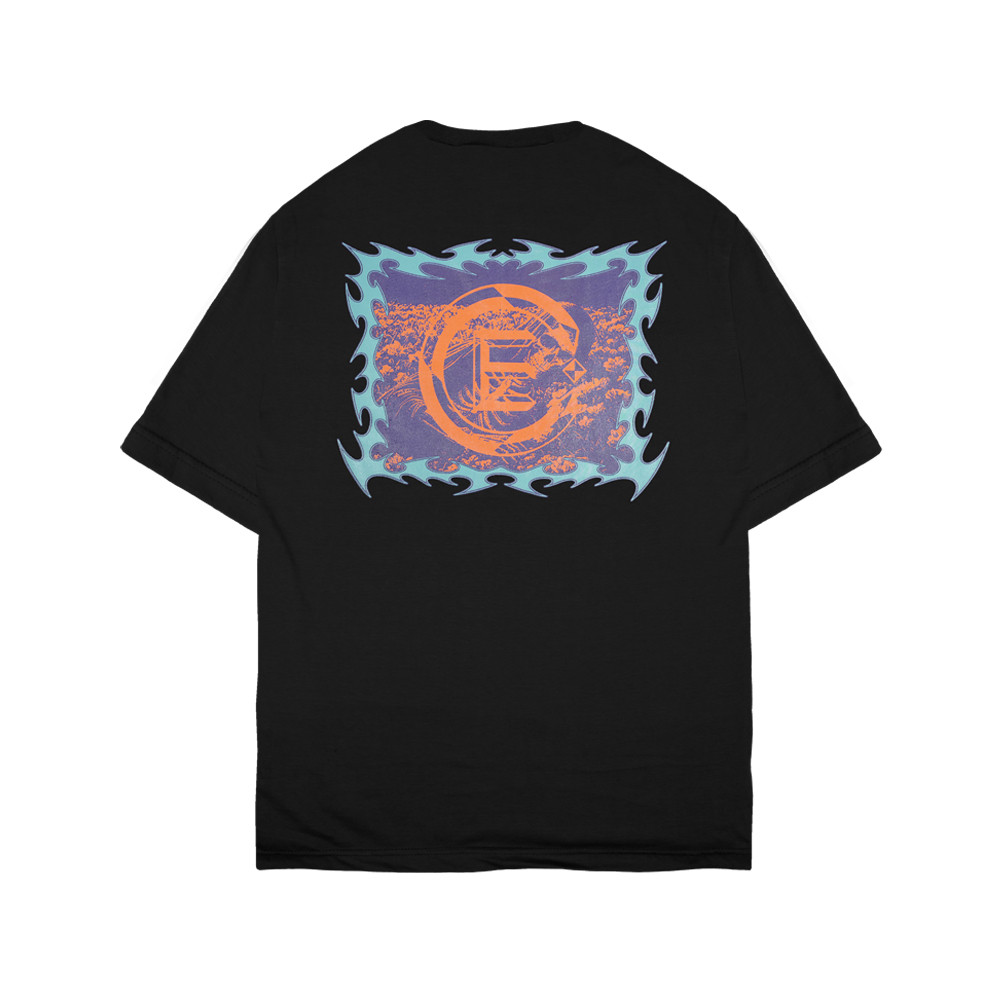 EVIL TSHIRT OVERSIZED - LONELY H25 สีดํา