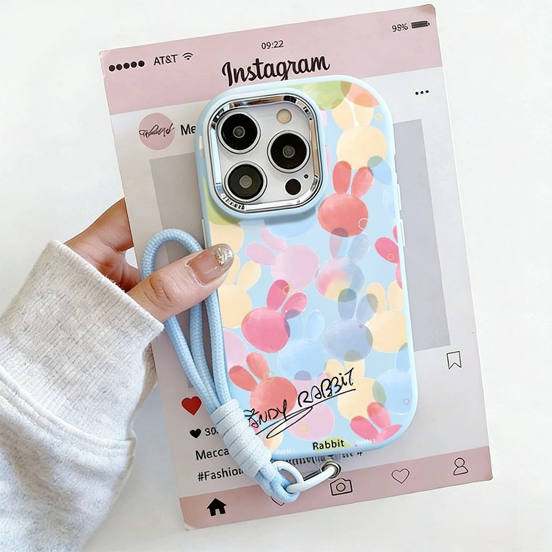 VOVO CASE+สร้อยข้อมือ VIVOY21D Y31 Y400 Y04S Y29S Y04 Y19 IQOONEO10 Y300GT Z10 Y300PRO T4 IQOO13 V50