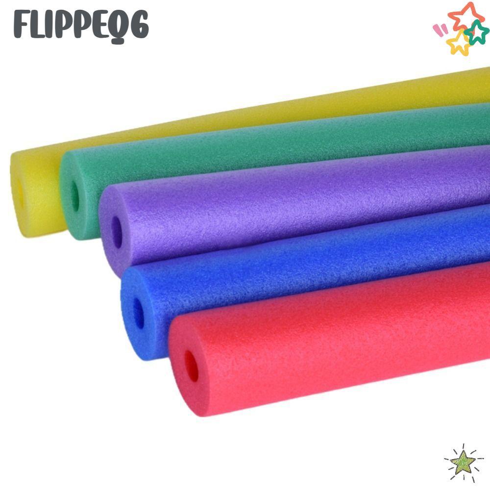 FLIPPEQ6 แท่งโฟมลอย, สระว่ายน้ําแบบยืดหยุ่นสระว่ายน้ําโฟมก๋วยเตี๋ยว, โฟมที่มีประโยชน์แท่งอุปกรณ์สระว่ายน้ําก๋วยเตี๋ยวลอยช่วยเหลือไม้พยุงผู้ใหญ่