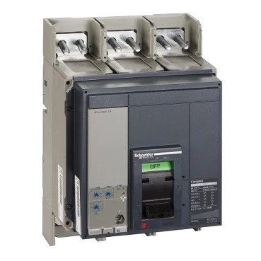 ใหม่ Compact NS1000N 33472 - 1000A Circuit Breaker - Micrologic 2.0 - 3 Poles 3t - 50kA - 690V AC 50