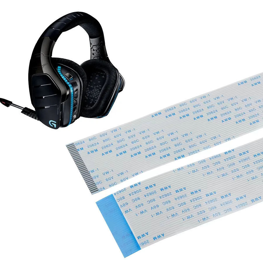สายเมนบอร์ดชุดหูฟังสําหรับเล่นเกม Logitech G933 G933S G935