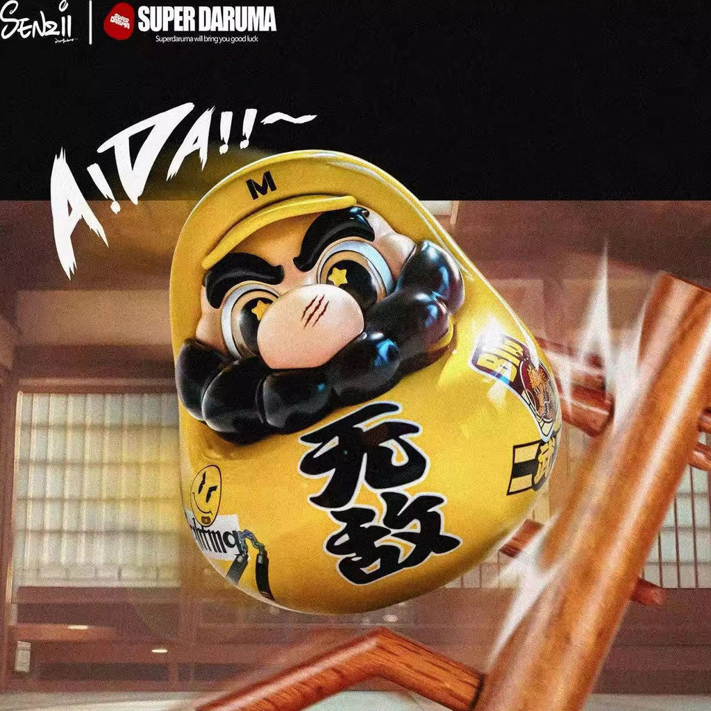 [Premium] พร้อมส่ง ENZII Qianji Firm x รูปปั้น Super Dharma SuperDaruma