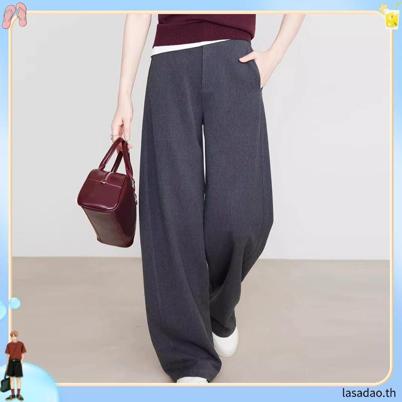 WENDY MID ส่งด่วน+ส่งฟรี (S-7XL) กางเกงขากระบอกกลาง เป็นผ้าไมโครเนื้อผ้าอย่างดีใส่กับเสื้อเชิ้ตก็ดูด