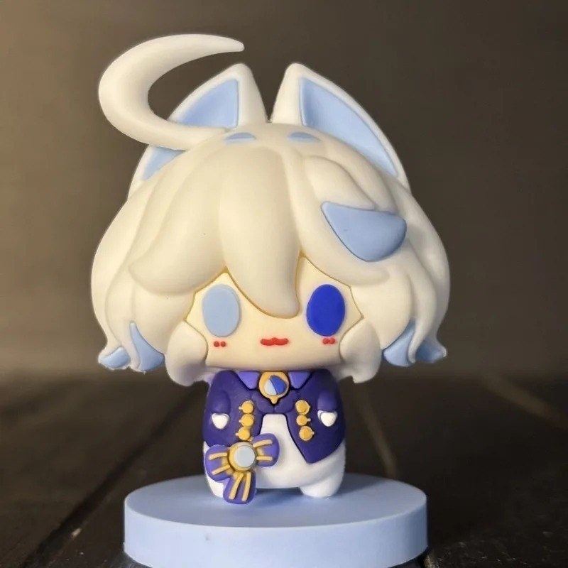 Genshin Impact Furina Action Figure PVC รุ่นน่ารัก Chibi เกมตัวละคร Collecton ตุ๊กตาเดสก์ท็อปเครื่องประดับ