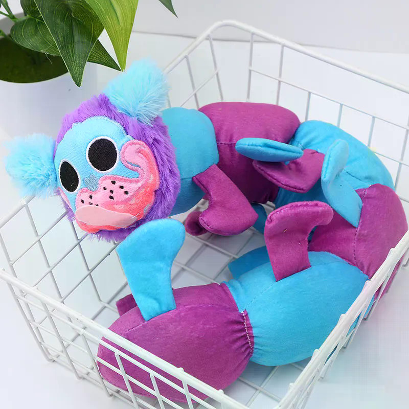 Qun Bobby Dog Caterpillar ตุ๊กตาของเล่นตุ๊กตา Centipede หมอนเกมเวลาตุ๊กตาอุปกรณ์ต่อพ่วงของเล่น