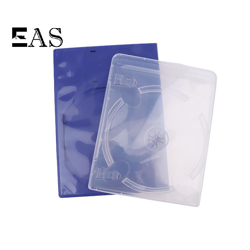 [EA] สําหรับ PS2 PS3 เกมแผ่นดิสก์กล่องเก็บพลาสติก Double CD Blu Ray Box DVD Disc Box Dual Pa BD Box 